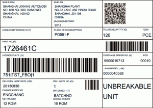 Receipt Labels